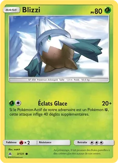 Carte Blizzi de l'extension Lumière Interdite, numéro 3/131