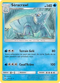 Carte Séracrawl de l'extension Lumière Interdite, numéro 30/131