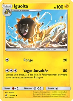 Carte Iguolta de l'extension Lumière Interdite, numéro 38/131