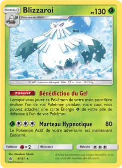 Carte Blizzaroi de l'extension Lumière Interdite, numéro 4/131