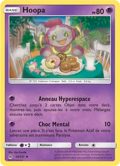 Carte Hoopa de l'extension Lumière Interdite, numéro 54/131