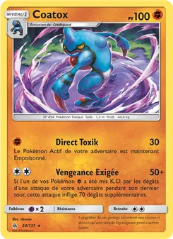 Carte Coatox de l'extension Lumière Interdite, numéro 64/131