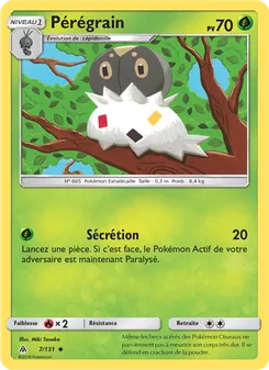 Carte Pérégrain de l'extension Lumière Interdite, numéro 7/131