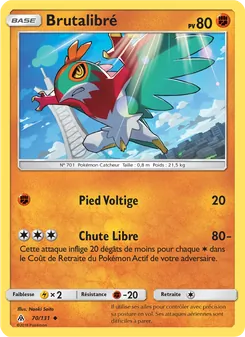 Carte Brutalibré de l'extension Lumière Interdite, numéro 70/131