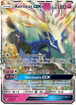 Carte Xerneas GX de l'extension Lumière Interdite, numéro 90/131