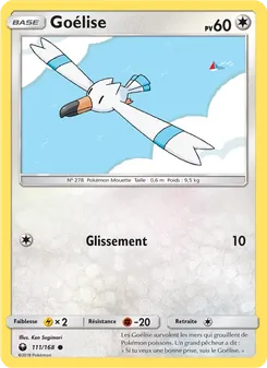 Carte Goélise de l'extension Tempête Céleste, numéro 111/168