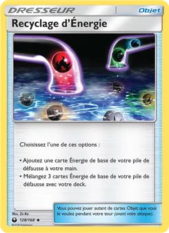 Carte Recyclage d’Énergie de l'extension Tempête Céleste, numéro 128/168