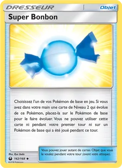 Carte Super Bonbon de l'extension Tempête Céleste, numéro 142/168
