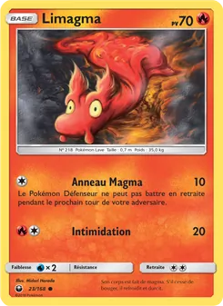 Carte Limagma de l'extension Tempête Céleste, numéro 23/168