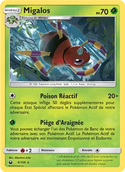 Carte Migalos de l'extension Tempête Céleste, numéro 6/168