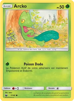 Carte Arcko de l'extension Tempête Céleste, numéro 7/168