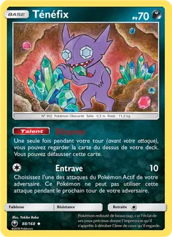 Carte Ténéfix de l'extension Tempête Céleste, numéro 88/168