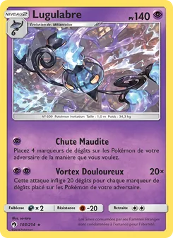 Carte Lugulabre de l'extension Tonnerre Perdu, numéro 103/214