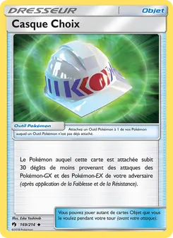 Carte Casque Choix de l'extension Tonnerre Perdu, numéro 169/214