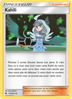 Carte Kahili de l'extension Tonnerre Perdu, numéro 179/214