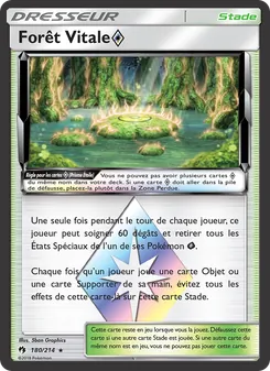 Carte Forêt Vitale ◇ de l'extension Tonnerre Perdu, numéro 180/214