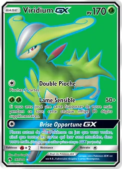 Carte Viridium GX de l'extension Tonnerre Perdu, numéro 197/214
