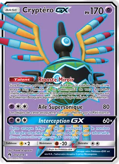 Carte Cryptéro GX de l'extension Tonnerre Perdu, numéro 202/214