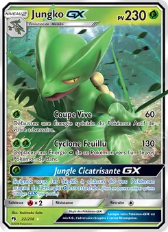 Carte Jungko GX de l'extension Tonnerre Perdu, numéro 22/214