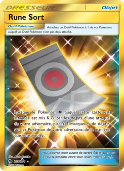 Carte Rune Sort de l'extension Tonnerre Perdu, numéro 235/214