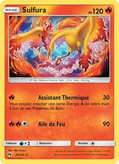 Carte Sulfura de l'extension Tonnerre Perdu, numéro 38/214
