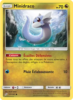 Carte Minidraco de l'extension Duo de Choc, numéro 117/181