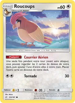 Carte Roucoups de l'extension Duo de Choc, numéro 123/181