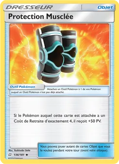 Carte Protection Musclée de l'extension Duo de Choc, numéro 136/181
