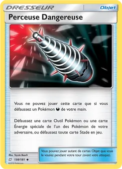Carte Perceuse Dangereuse de l'extension Duo de Choc, numéro 138/181