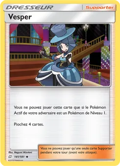 Carte Vesper de l'extension Duo de Choc, numéro 141/181