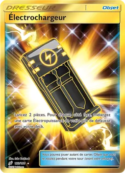 Carte Électrochargeur de l'extension Duo de Choc, numéro 193/181