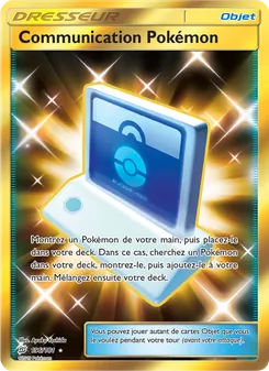 Carte Communication Pokémon de l'extension Duo de Choc, numéro 196/181