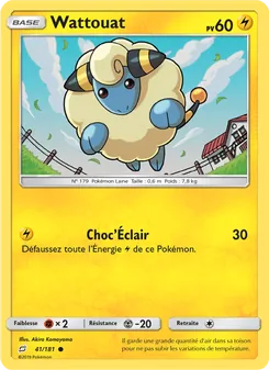 Carte Wattouat de l'extension Duo de Choc, numéro 41/181