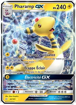 Carte Pharamp GX de l'extension Duo de Choc, numéro 43/181
