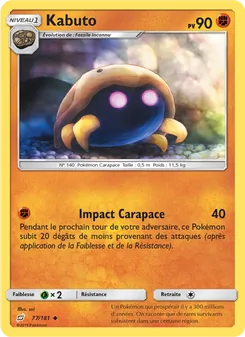 Carte Kabuto de l'extension Duo de Choc, numéro 77/181