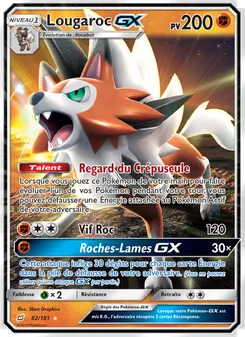 Carte Lougaroc GX de l'extension Duo de Choc, numéro 82/181