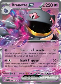 Carte Branette-ex de l'extension Écarlate et Violet, numéro 088/198