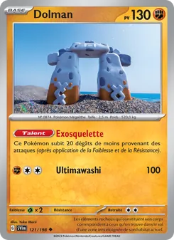 Carte Dolman de l'extension Écarlate et Violet, numéro 121/198