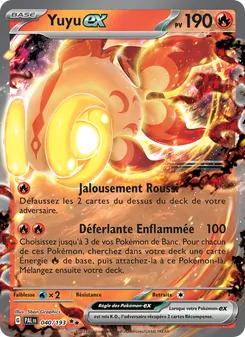 Carte Yuyu-ex de l'extension Évolutions à Paldea, numéro 040/193