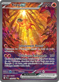 Carte Yuyu-ex de l'extension Évolutions à Paldea, numéro 259/193