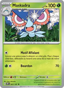 Carte Maskadra de l'extension Flammes Obsidiennes, numéro 007/197