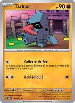 Carte Tarinor de l'extension Flammes Obsidiennes, numéro 107/197