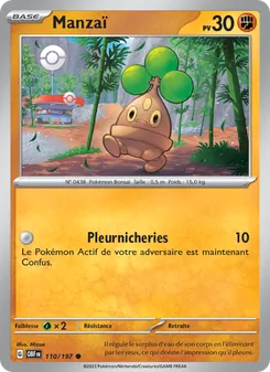 Carte Manzaï de l'extension Flammes Obsidiennes, numéro 110/197