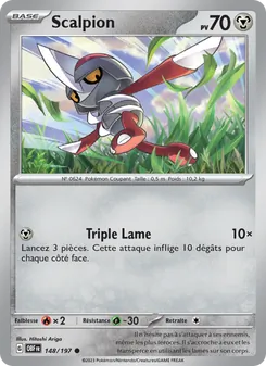 Carte Scalpion de l'extension Flammes Obsidiennes, numéro 148/197