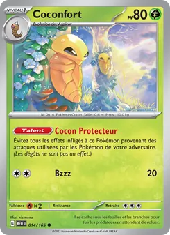 Carte Coconfort de l'extension 151, numéro 014/165