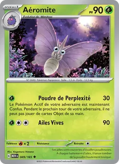 Carte Aéromite de l'extension 151, numéro 049/165