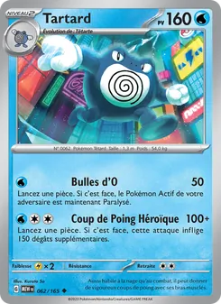 Carte Tartard de l'extension 151, numéro 062/165