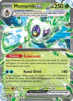 Carte Momartik-ex de l'extension Faille Paradoxe, numéro 003/182
