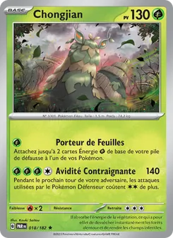 Carte Chongjian de l'extension Faille Paradoxe, numéro 018/182