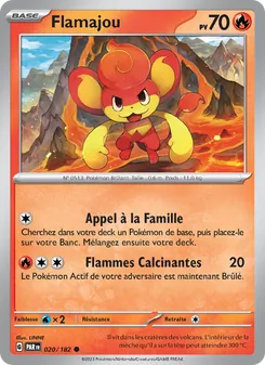 Carte Flamajou de l'extension Faille Paradoxe, numéro 020/182